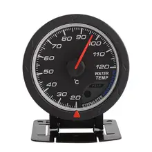Универсальный Автомобильный датчик температуры воды Цифровой синий светодиод температура воды Температура калибра 20-120 диапазон метр для автогонок автомобиль