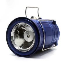 High-power Solar charging Portable lamp 1000Lm outdoor camping flashlight portable lantern USB Power bank torchlight