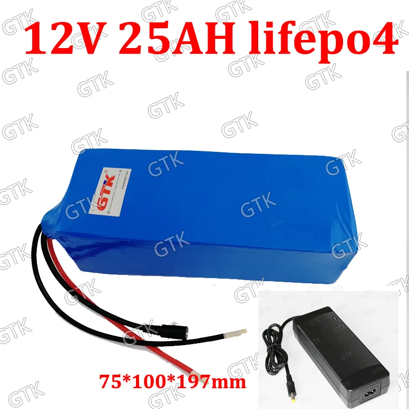 25Ah lifepo4 battery pack portable aeg 12v lifepo4 battery pack for