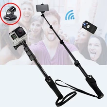 Yunteng 1288 телефон GoPro Hero4/3/2 SJCAM Камера палка для селфи Bluetooth Автопортрет монопод автоспуска полюсный для IPhone Samsung