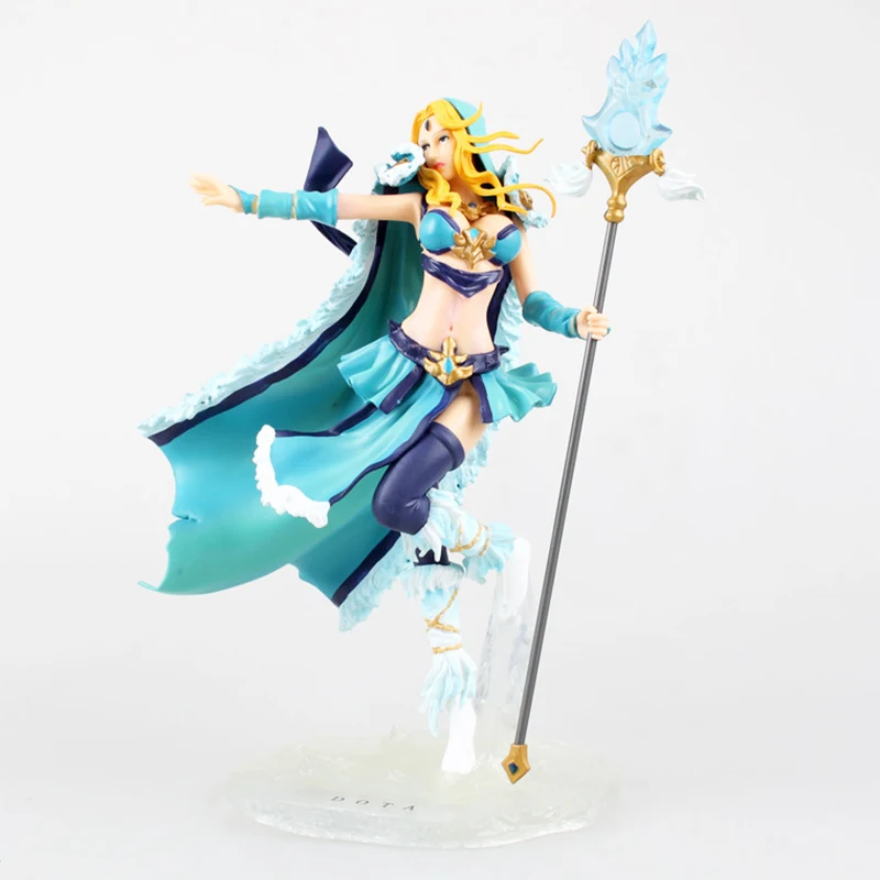  DOTA 2 Figure Crystal Maiden PVC Action Figure Collectible Model Toy 20cm
