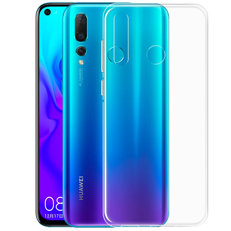 Для Huawei P30 P20 Pro Lite Mate 20 Чехол Ультра тонкий мягкий прозрачный ТПУ силиконовый