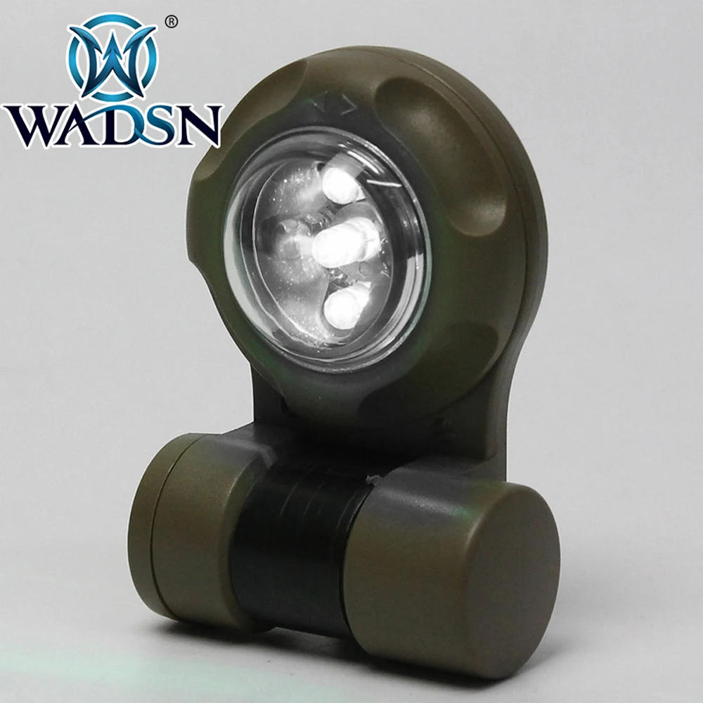 WADSN сигнальная лампа VIP IR светодиодная предохранительная лампа для выживания на открытом воздухе мигалки военный стробоскоп фонарь