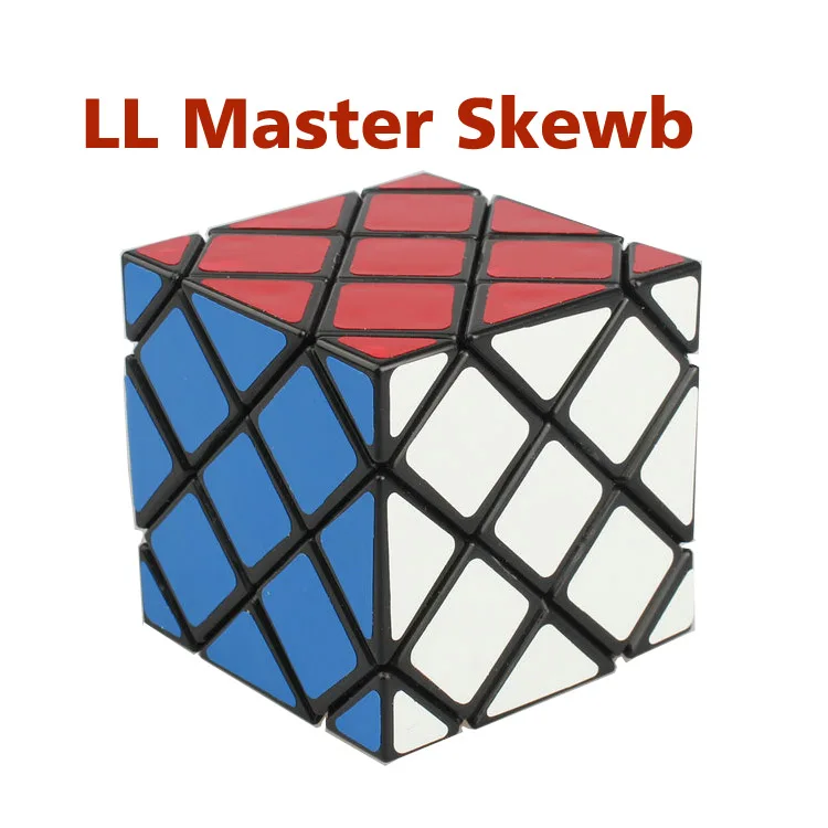 Lanlan master Skew Cube черный/белый головоломка черная идея подарка для X'mas дня рождения