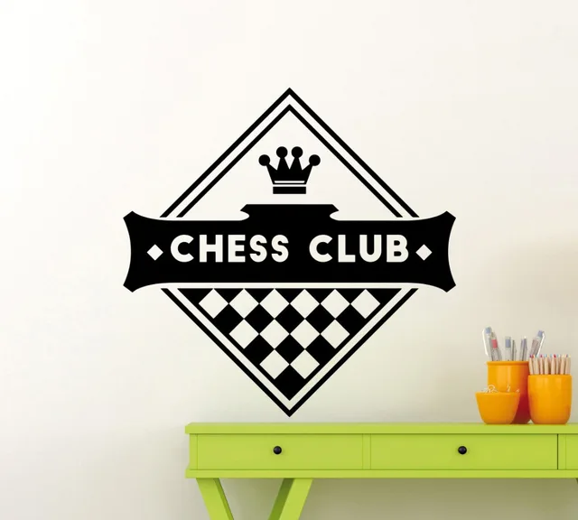 chess club logo wall