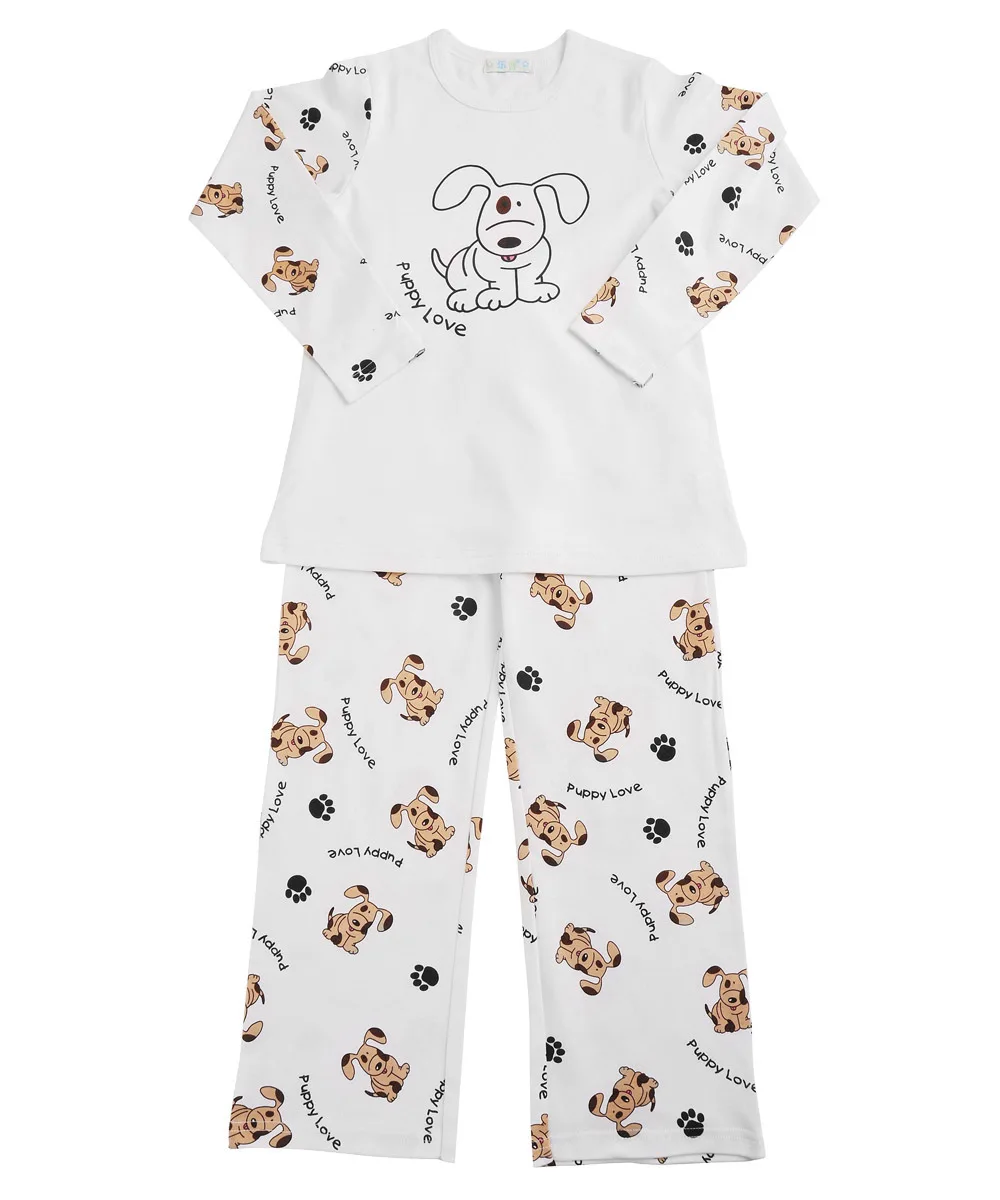 Летний комплект одежды для сна для детей от 2 до 6 лет детские пижамные комплекты трикотажная одежда для сна хлопок - Цвет: Brown