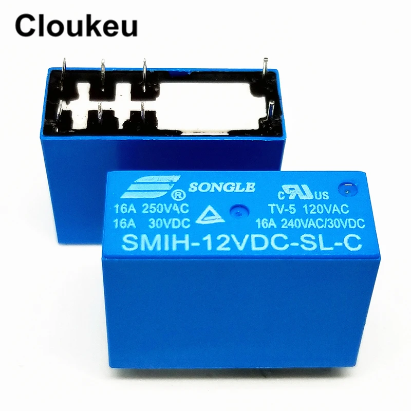 SMIH 24VDC SL C 16A реле DIP8|Реле| |