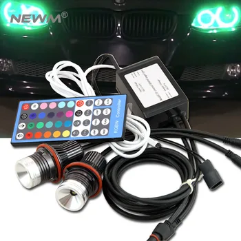

Free Shipping!!! RGB Color Change Cree Chips LED Angel Eyes LED Marker For BMW E39/E87/E63/E64/E53/E65/E66/E60/E61