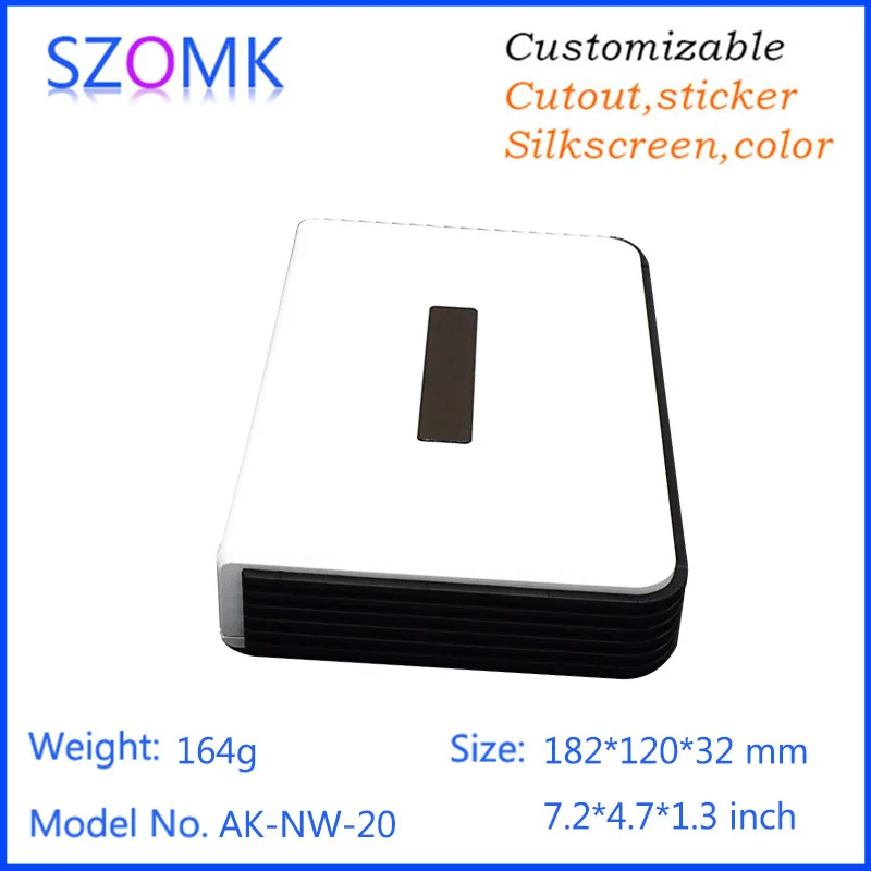 szomk network router enclosure plastic instrument enclosure project box plastic box electronics enclosure junction housing abs control box (10).jpg