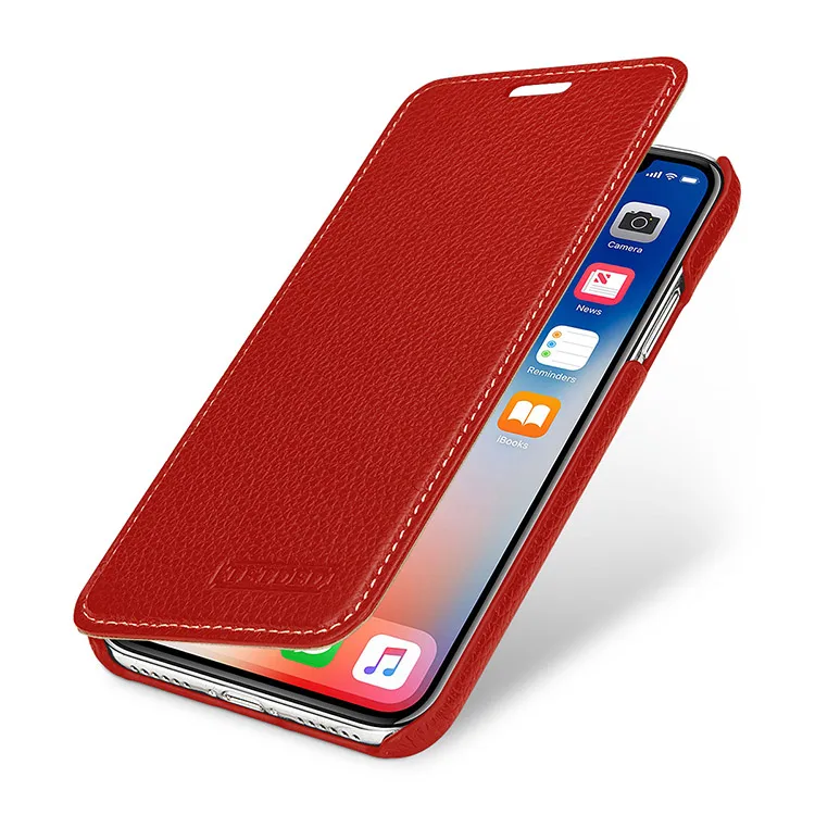 Для iPhone х кошелек чехол для Apple iPhone X Роскошные из натуральной коровьей кожи чехол телефона с держатель для карт Бизнес флип Fundas кожи