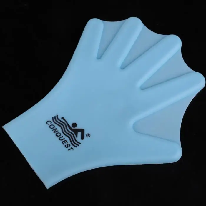 Высокое качество плавательные ласты для рук взрослых лягушка Fin Дайвинг ручная одежда кремния LB SS