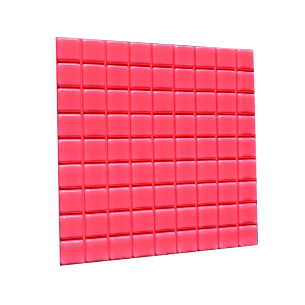 

Wallpaper Cover 2Pcs PE Foam 3D Self-adhesive DIY Wall Stickers PE foam Decor Tile Waterproof Wall Stickers