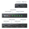 Neoteck HDMI 2.0 Splitter 4 Way HDMI Distributor  Support 4K@60Hz YUV 4:4:4 and HDR 1 Input 4 Output for PS4 Xbox One Sky Box ► Photo 2/6
