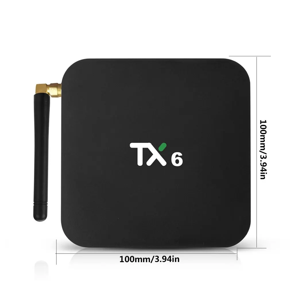 Lastest TX6 2G + 16G/4 GB + 32 GB для Android 9,0 tv Box Allwinner H6 quad core USD3.0 Dual Wifi BT4.2 4 K Google Youtube Smart Box