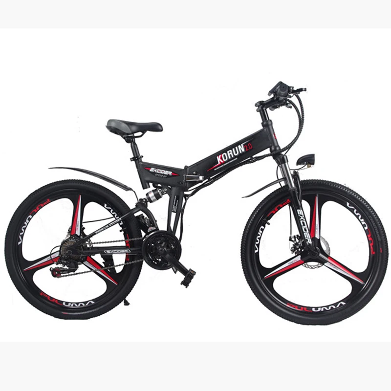 

LOVELION Electric Bicycle 48v Hide Lithium Battery 26 Electric Mountain Bike Smart Assist Hybrid Ebike Waterproof Motors 45km