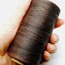 Швейная вощеная нить 150D 1 мм Ручная строчка шнур для кожи DIY ремесло инструмент 260 м DIY ремесленные изделия из кожи Швейная вощеная нить 150D 1 мм Ручная строчка шнур для кожи DIY ремесло инструмент 260 м DIY ремесленные изделия из кожи