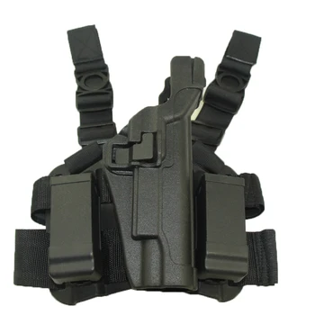 

Hot sale Tactical Holster Colt 1911 Paintball Shooting Airsoft Pistol Thigh Leg Holster Hunting Gun Accessories