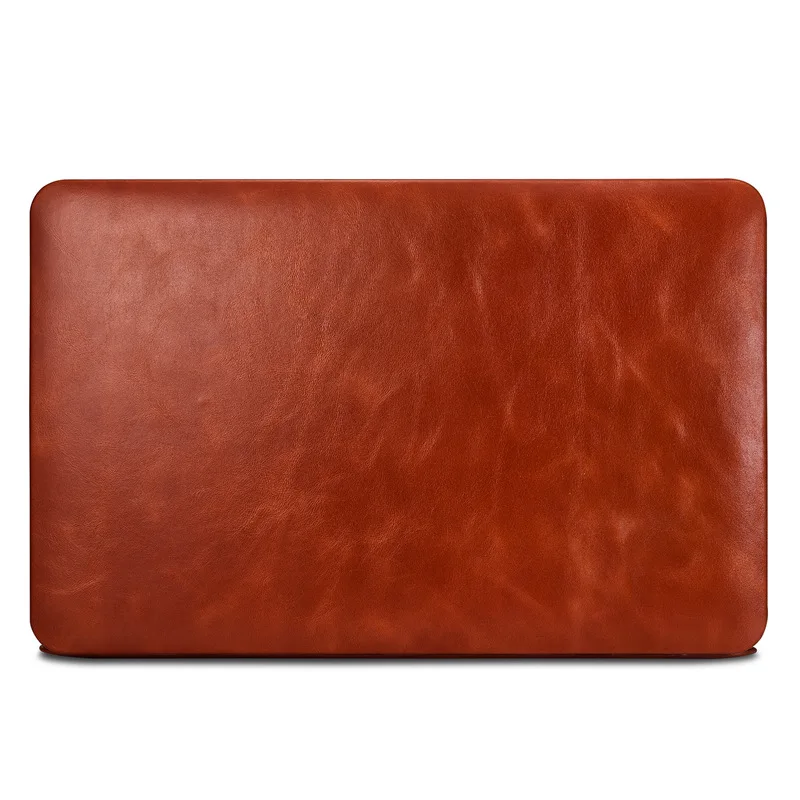 Высокое качество Натуральная кожа чехол для ноутбука задняя крышка для MacBook Air 11 дюймов - Цвет: Красный