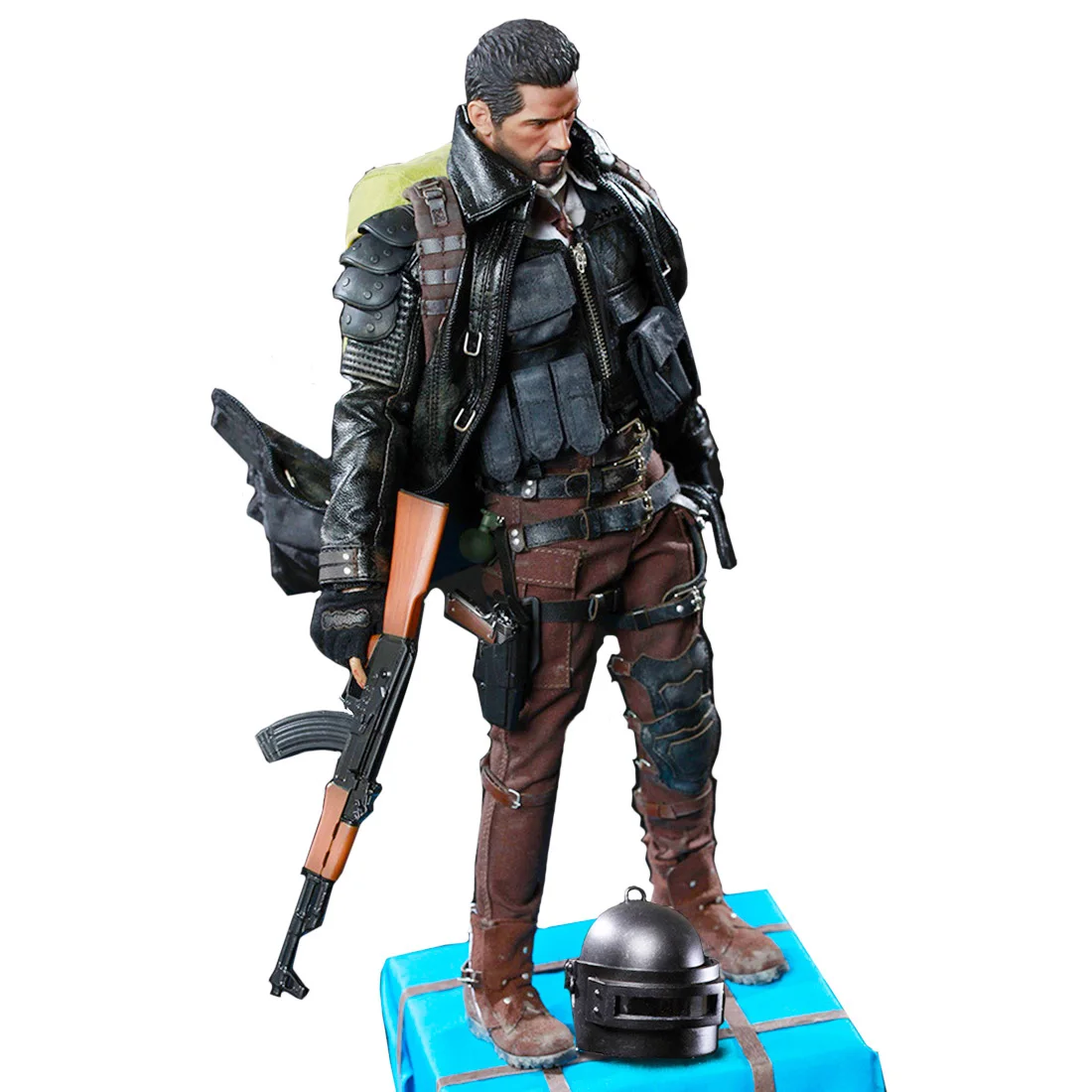 

UTOYSLAND Hot FLAGSET 1/6 Survival Warrior Military Soldier Model Action Figure Building Blocks Toys Model Kits For Kids Adult