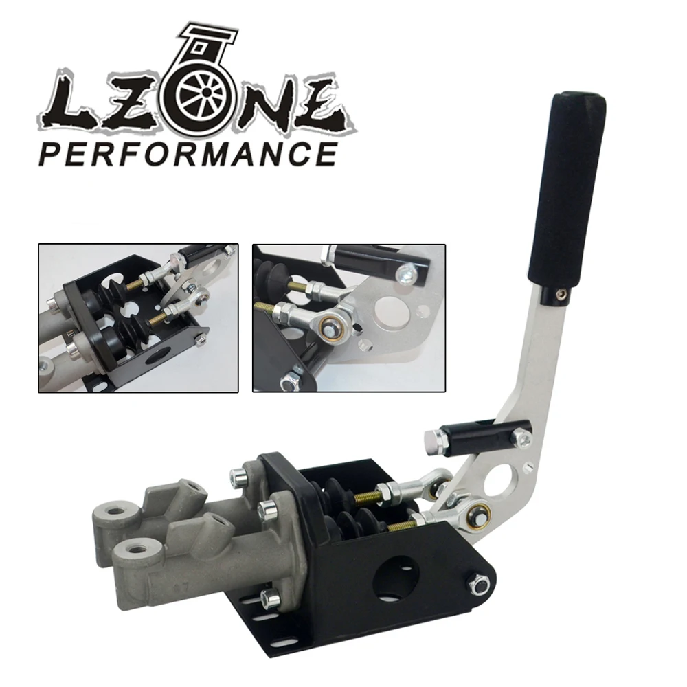 LZONE Vertical Hydraulic Handbrake Twin Cylinder With Master Cylinder