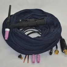 WP-26F-25R 25' 7,6 метр 200Amp с воздушным охлаждением TIG сварочный плазменный резак в комплекте гибкий головной корпус