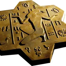 ABS пластиковые формы для бетона для мощение бетонными плитками "Египет" для тротуарной штукатурки каменная плитка Тротуарные плиты