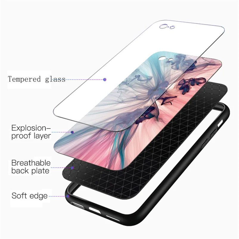 Защитная пленка из закаленного стекла для Coque Samsung Galaxy A50 A70 A40 J4 J6 A6 плюс A8 A7 2018 Note 8 9