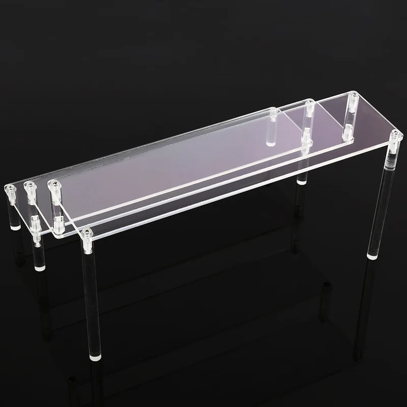  3 Layer Acrylic Cosmetics Storage Rack Detachable Jewelry Sundries Holder Toys Perfume Display Stan