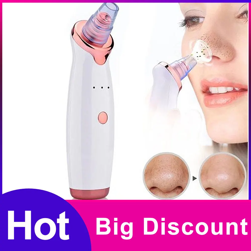 

Blackhead Remover Pore Vacuum Acne Pimple Removal Vacuum Suction Tool Face Clean Facial Diamond Dermabrasion Machine Skin Care