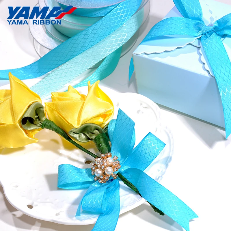 Ромбовидная лента YAMA 9 мм 16 22 38 100 ярдов/рулон модные Необычные ленты для рукоделия