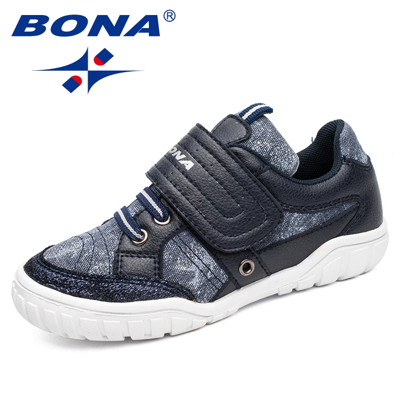 Comprar BONA New Classics Style niños zapatos casuales lona niños y niñas zapatos Hook   Loop zapatillas al aire libre Jogging zapatos envío gratis