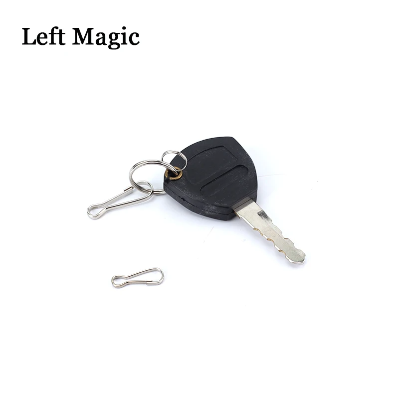 

Magic Ring Flight to Key Chain Magic Tricks Objects Vanish Disappear Magic Tool Stage Street Bar Gimmick Props Illusions