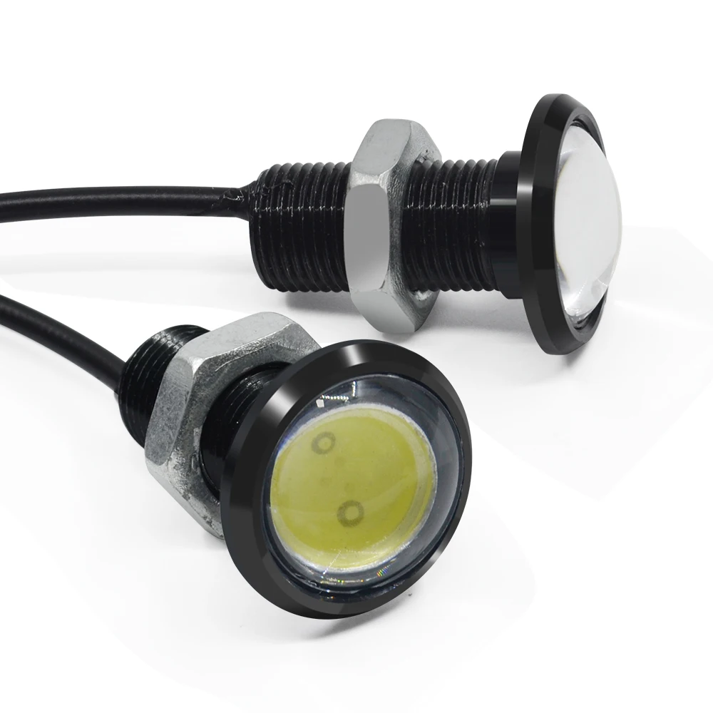 2 шт. идеальных светодиодных чипов Eagle eye cob drl противотуманных фар