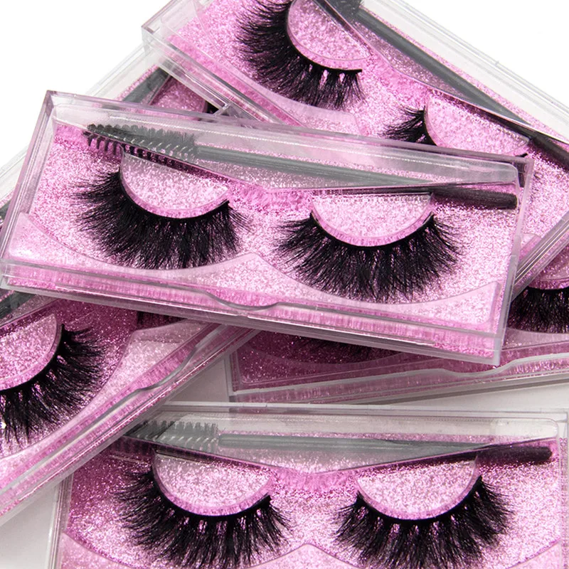 

3D Mink eyelashes Pure handmade Mink fake lashes Round lashes Last long flutter lashes Makeup Best option lashes