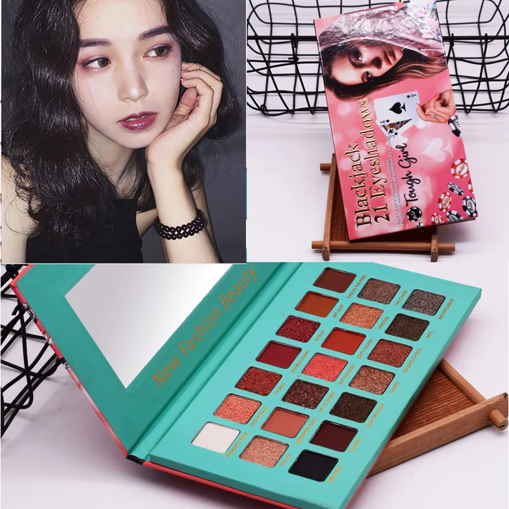 

2019 New Fashion Shimmer Metallic Eye Shadow Mashed Potatoes Eyeshadow Palette Glitter Eyeshadow Maquiagem Drop Shipping