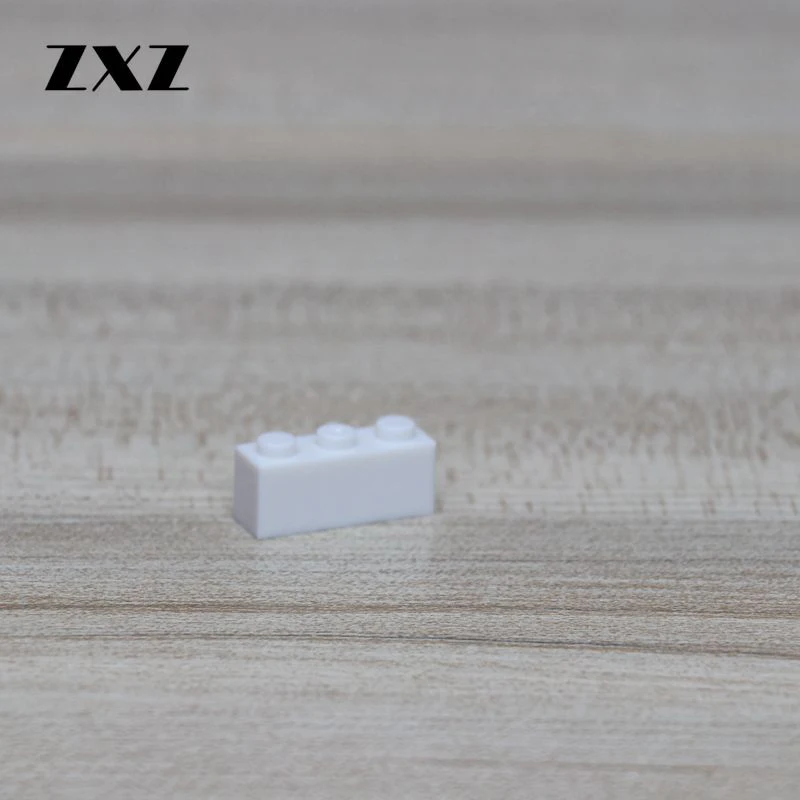 300 шт./лот Высокие кирпичи 1x3 мелкие частицы россыпью строительные блоки детали