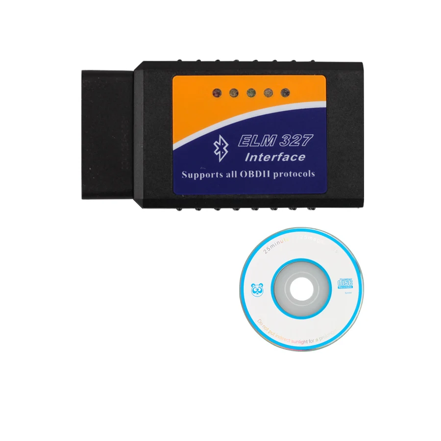 Лучший 100% V1.5 аппаратное обеспечение 25K80 ELM327 Bluetooth беспроводной сканер