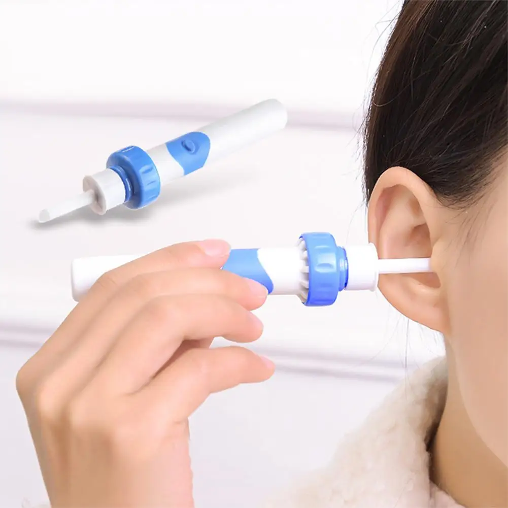 

Ear Cleaner Safe Soft Electric Earwax Remover Clean Tools Cleaner Prevent Ear-pick Clean Tools Care Earpick With Light Newest
