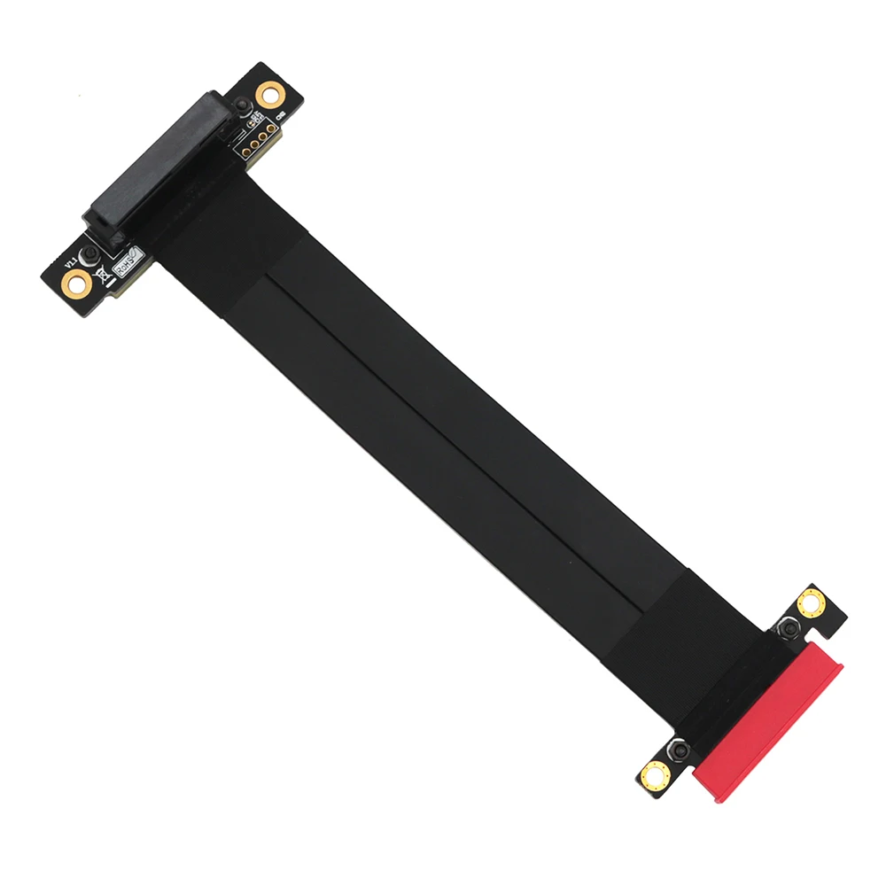 Удлинительный кабель PCI Express Райзер E X4 к PCIE удлинитель гибкий адаптер плата ПК для