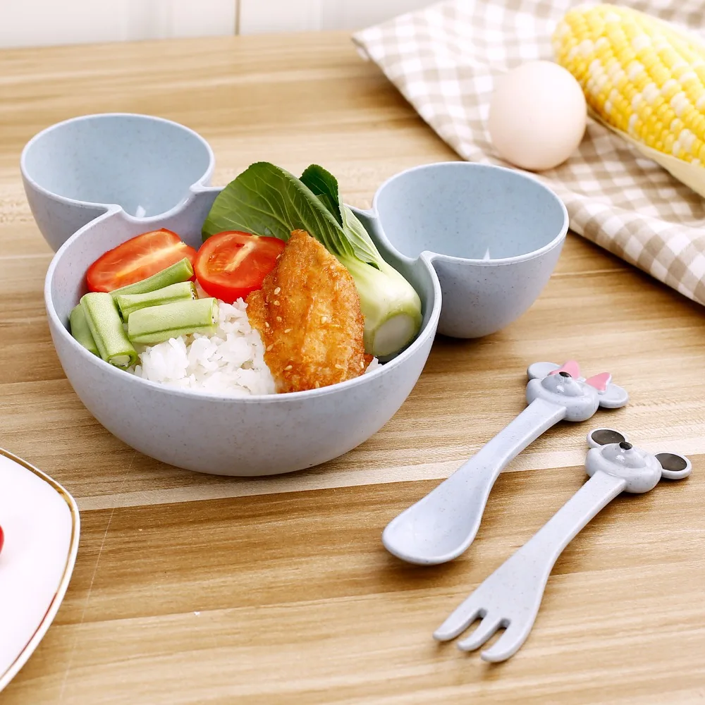 3 Pcs Children Plates Children Baby Bamboo Tableware Solid Feeding Mickey Dishes Baby Bowl Plate Food Feeding Dinnerware Set 3 Pcs Children Plates Children Baby Bamboo Tableware Solid Feeding Mickey Dishes Baby Bowl Plate Food Feeding Dinnerware Set