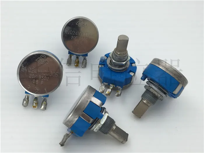 

1pcs/lot Used COSMOS RVQ24YNC0305 20F B502 5K Potentiometer Potentiometer