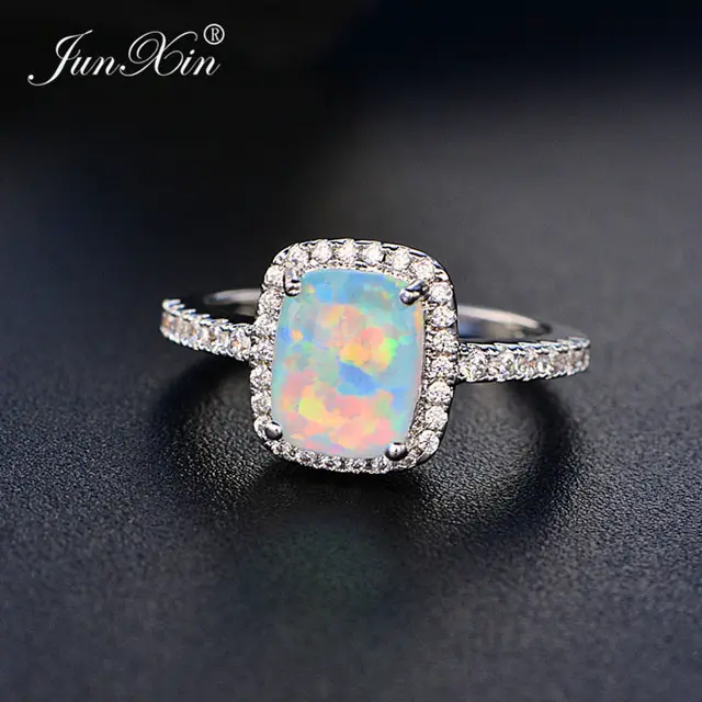 opal stone ring