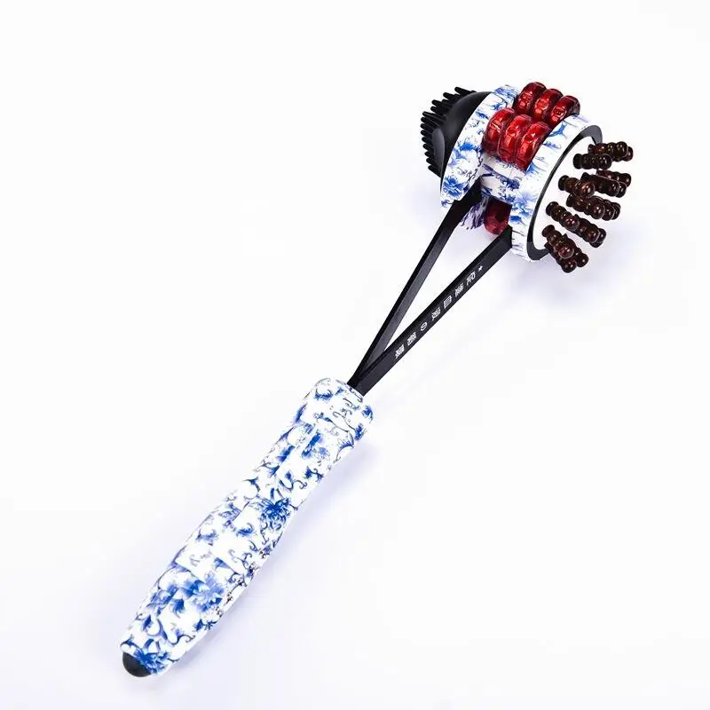 Buy Roller massage hammer wood stick health hammer