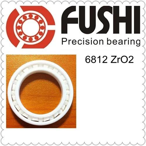 6812 Full Ceramic Bearing 1 PC 60 78 10 mm ZrO2 Material 6812CE All Zirconia Ceramic