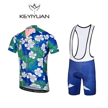 

KEYIYUAN Cycling Clothing / Cycling Jersey / Cycling Team Cycling Outdoor Bicycle Bicycle Sportswear Short Sleeve Suite