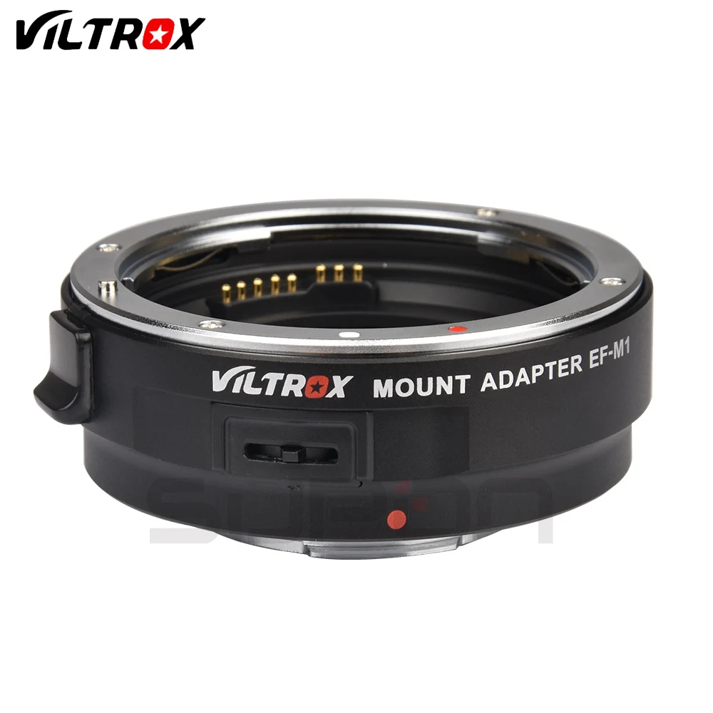 Viltrox EF-M1 переходное кольцо Крепление объектива AF Автофокус для Canon EF/EF-S объектив к Micro M4/3 камера как для Panasonic Olympus