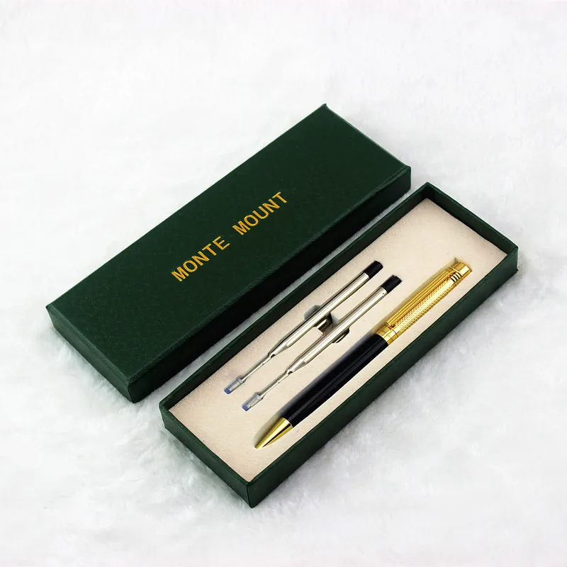 

Cufflinks Gifts ang ball-point pen Stationery Office School Supplies metal Pens Writing Supplies Ballpoint Pens