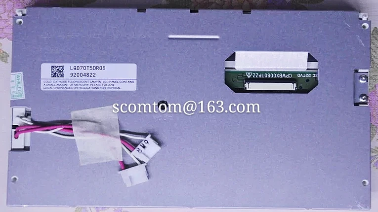 LQ070T5DR06 Original 7 inch LCD Display Screen for A4/A6/A8/Q7 A4L A6L Q5 A5 3G MMI High