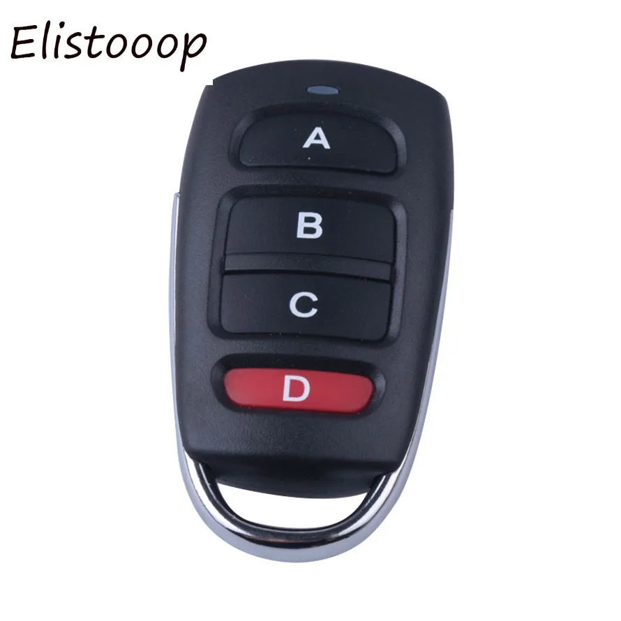 Elistooop Универсальный 4 кнопки клонирования копия 433 МГц Электрический двери гаража
