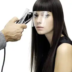 50 шт./компл. Professional волосы глаз протектор прозрачный пластик парикмахерское покрытие для клиента волосы средства укладки волос YF2017